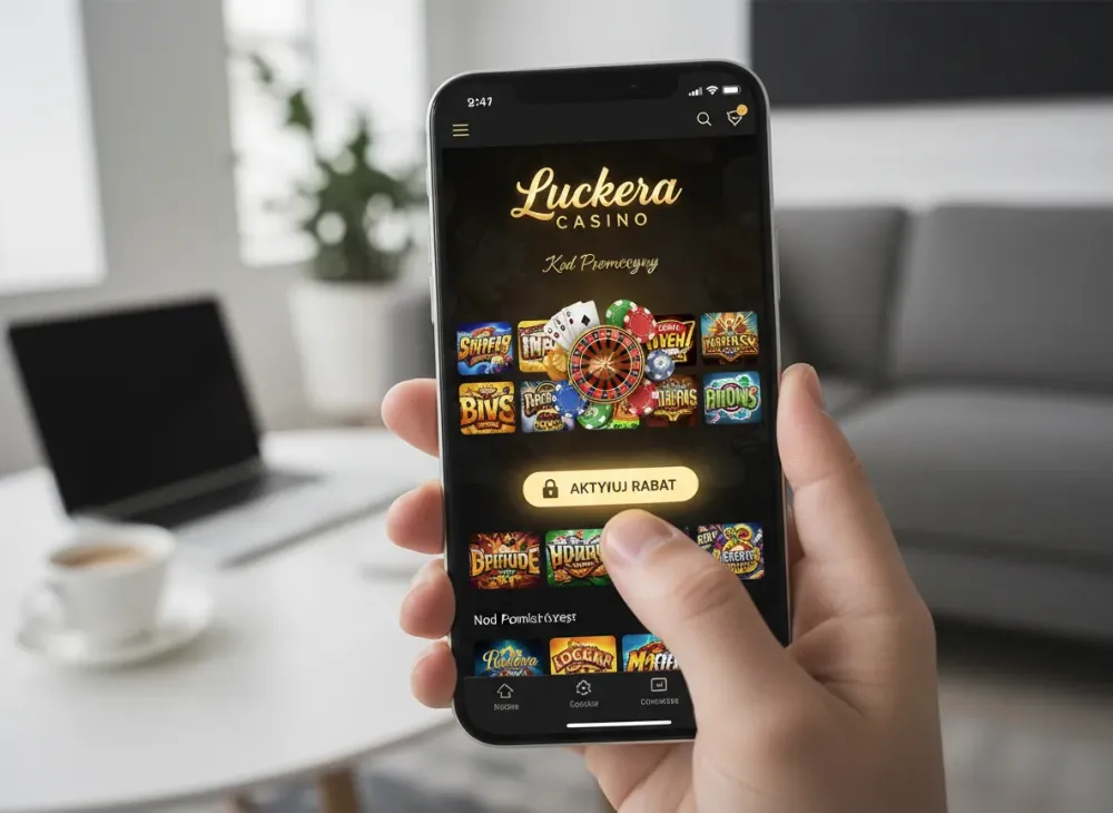 Luckera casino kod promocyjny - jak aktywować rabat